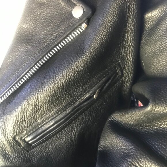 Antelope Creek Leather Motorcycle Jacket – Size 50 – Rugged & Iconic-Heavy-Duty - Picture 4 of 10